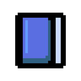 blue book with L on it